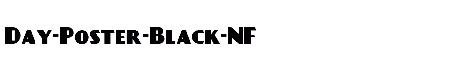 font Day-Poster-Black-NF download