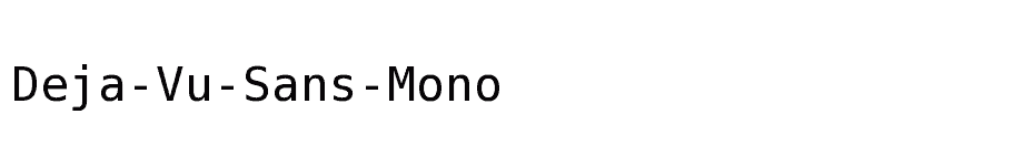 font Deja-Vu-Sans-Mono download