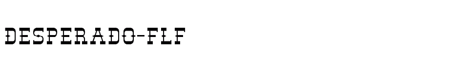 font Desperado-FLF download