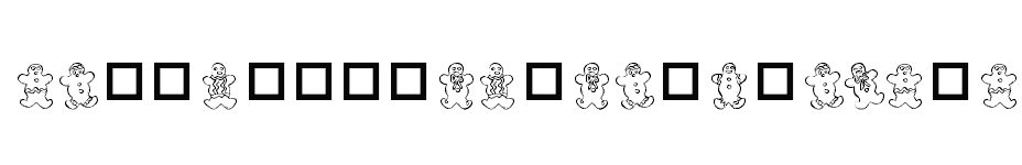 font Destinys-Gingerbread-Dings download