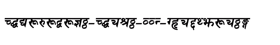 font Devanagari-Delhi-SSK-BoldItalic download