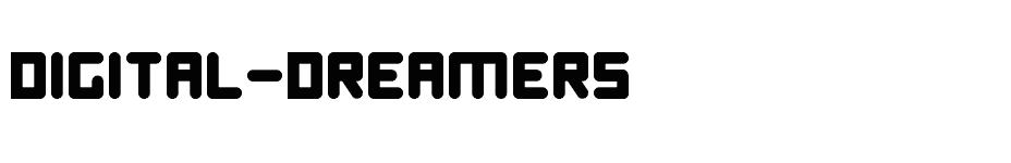 font Digital-Dreamers download