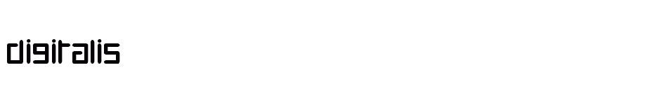 font Digitalis download