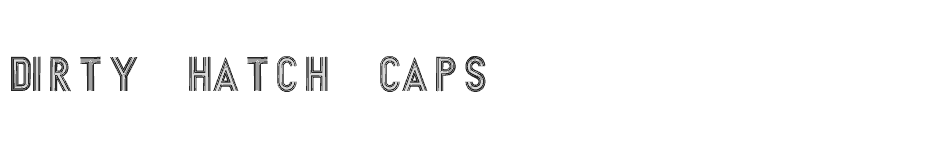 font Dirty-Hatch-Caps download