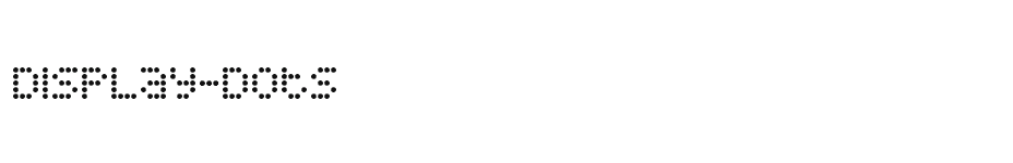 font Display-Dots download