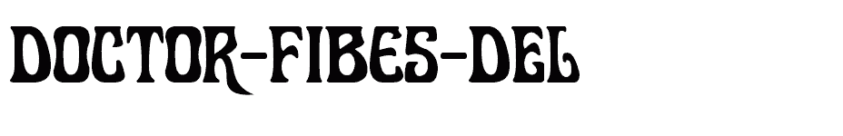 font Doctor-Fibes-DEL download