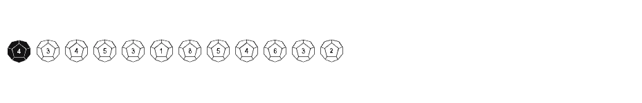 font Dodecahedron download