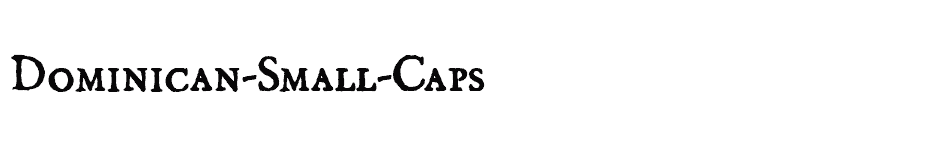 font Dominican-Small-Caps download