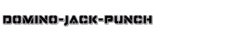 font Domino-Jack-Punch download