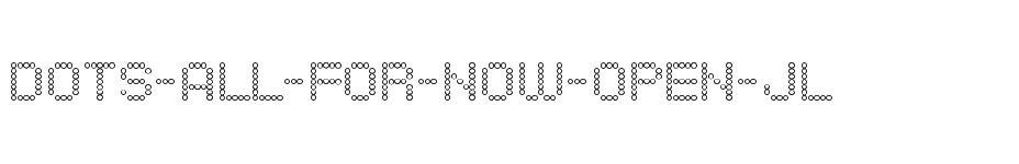 font Dots-All-For-Now-Open-JL download