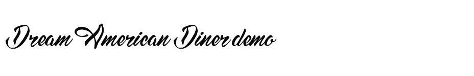 font Dream-American-Diner-demo download