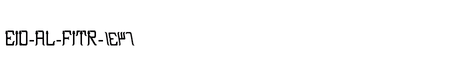 font EID-AL-FITR-2 download