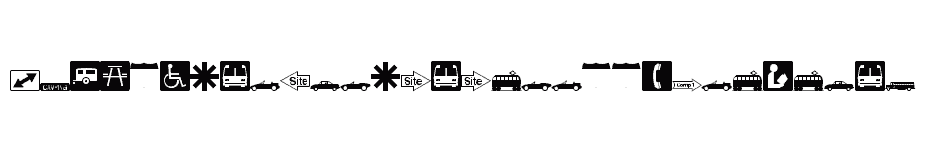 font ESRI-Transportation--Municipal download