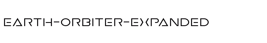 font Earth-Orbiter-Expanded download