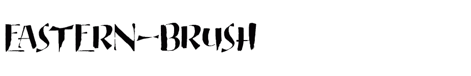 font Eastern-Brush download