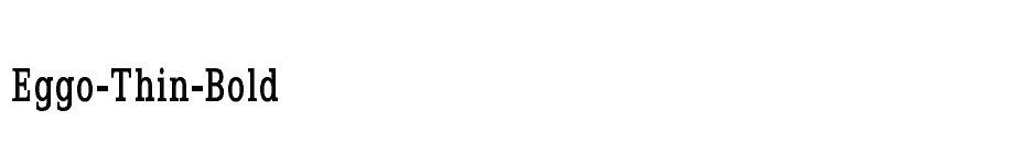 font Eggo-Thin-Bold download
