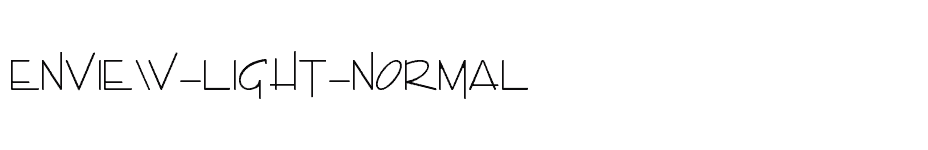 font Enview-Light-Normal download