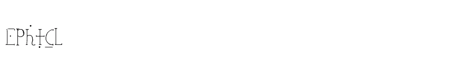 font Ephotical download