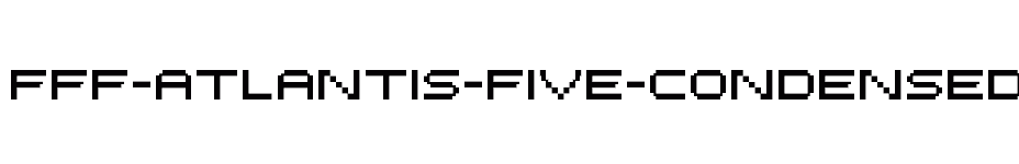 font FFF-Atlantis-Five-Condensed-Extended download