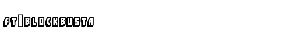 font FT-Blockbusta download