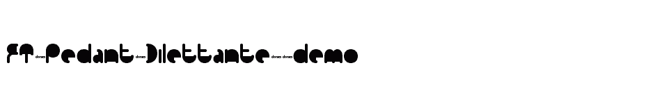 font FT-Pedant-Dilettante--demo download