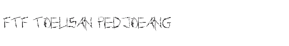 font FTF-Toelisan-Pedjoeang download