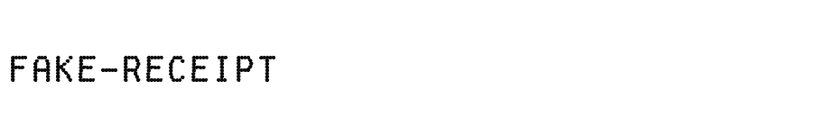 font Fake-Receipt download