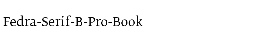 font Fedra-Serif-B-Pro-Book download