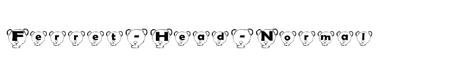 font Ferret-Head-Normal download