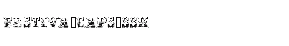 font Festiva-Caps-SSK download