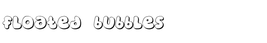 font Floated-Bubbles download