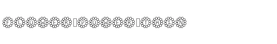 font Flower-Power-Thin download