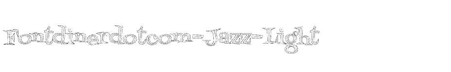 font Fontdinerdotcom-Jazz-Light download