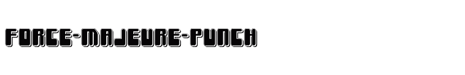 font Force-Majeure-Punch download