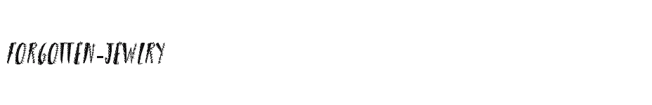 font Forgotten-Jewlry download