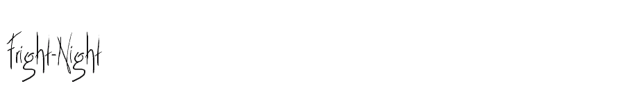 font Fright-Night download