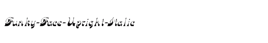 font Funky-Face-Upright-Italic download