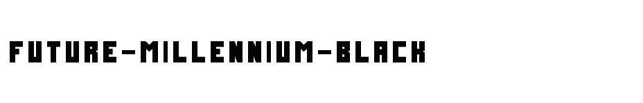 font Future-Millennium-Black download