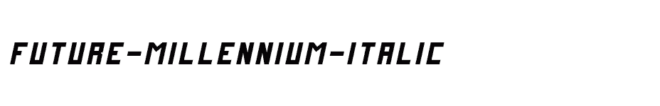 font Future-Millennium-Italic download