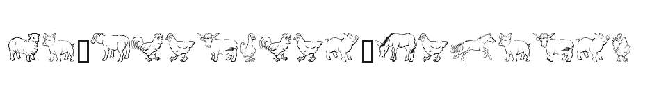 font GE-Barnyard-Friends download