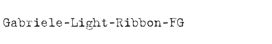 font Gabriele-Light-Ribbon-FG download