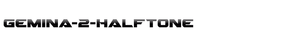 font Gemina-2-Halftone download