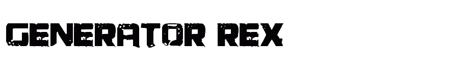 font Generator-REX download