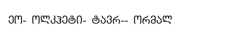 font Geo-Kolkheti-Mtavr--Normal download