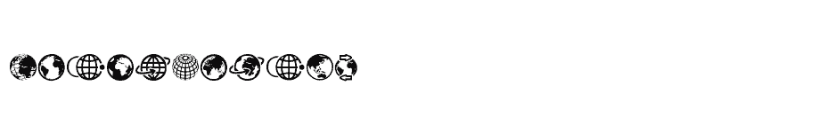 font Globe-Icons download