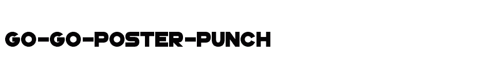 font Go-Go-Poster-Punch download