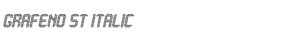 font Grafeno-St-Italic download
