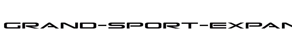 font Grand-Sport-Expanded download