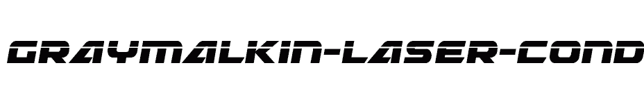 font Graymalkin-Laser-Condensed download