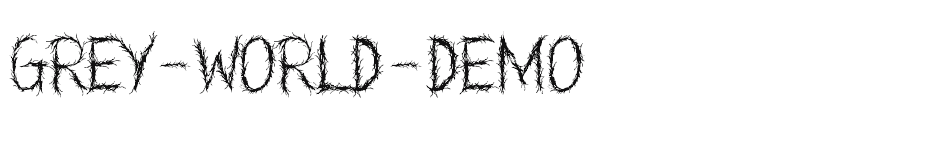 font Grey-World-Demo download